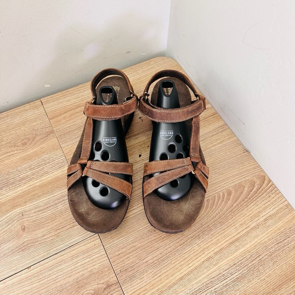 Skechers Shape-Ups sandals Brown Women’s Size 11 - Picture 4 of 11